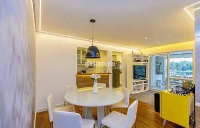 Imagem: O apartamento possui 3 Dormitórios, 2 Banheiros, 2 Vagas na