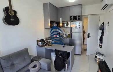 Imagem 2: Excelente apartamento na Barra, quarto e sala, porteira fechada, 29m2,...