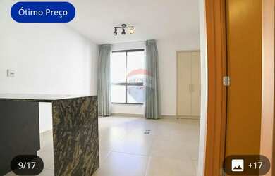 Imagem: A kitnet possui 1 Dormitório, 1 Banheiro, 1 Vaga na garagem