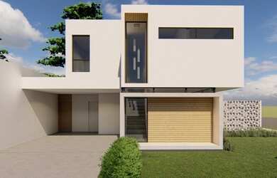 Imagem: A casa possui 3 Dormitórios, 2 Banheiros, 3 Vagas na garagem