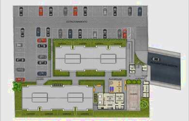 Imagem 7: Residencial Garden. Churrasqueira, Varanda, 38m² de Áreae1 Vaga na garagem