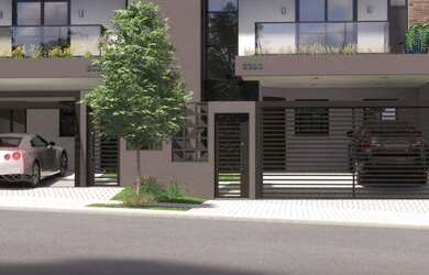 Imagem: A casa possui 2 Dormitórios, 2 Banheiros, 2 Vagas na garagem