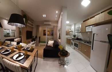 Imagem: O apartamento possui 2 Dormitórios, 1 Banheiro, 2 Vagas na