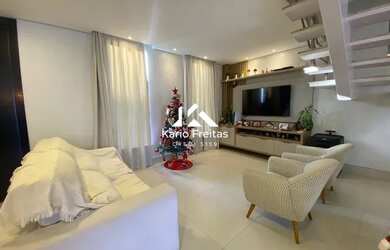 Imagem: A casa em condomínio possui 3 Dormitórios, 5 Banheiros, 4