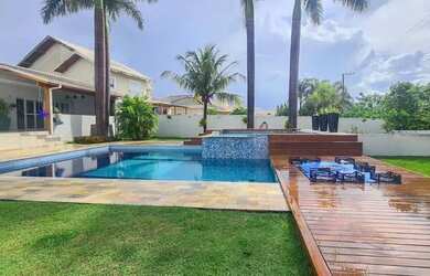 Imagem: A casa em condomínio possui 3 Dormitórios, 5 Banheiros, 5