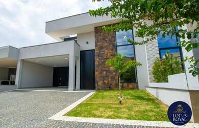 Imagem: A casa em condomínio possui 3 Dormitórios, 5 Banheiros, 4