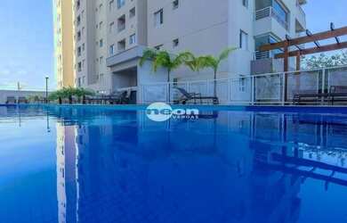 Imagem: O apartamento possui 1 Dormitório, 1 Banheiro, 1 Vaga na garagem