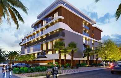 Imagem: O apartamento possui 1 Dormitório, 1 Banheiro, 1 Vaga na garagem