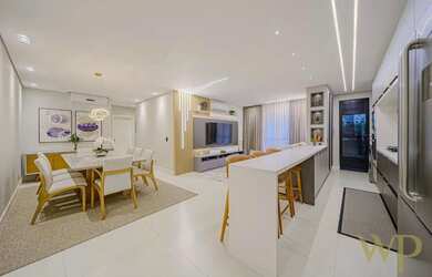 Imagem: O apartamento possui 3 Dormitórios, 3 Banheiros, 4 Vagas na