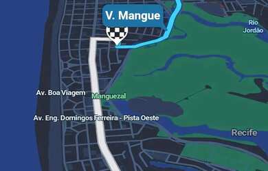 Imagem: O apartamento possui 1 Dormitório, 1 Banheiro, 2 Vagas na garagem