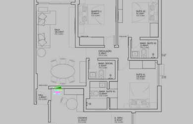 Imagem 16: Apartamento Padrão para Venda em Tijuca Rio de Janeiro-RJ - MA - 690