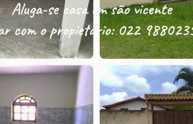Imagem 1: Aluga-se casa em São Vicente mais informações 22 9880235