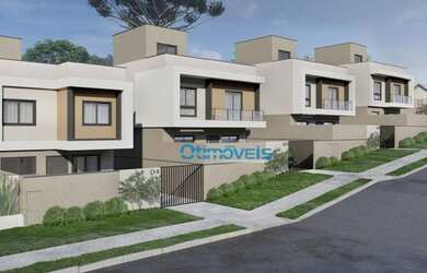 Imagem 7: Sobrado em condomínio com 3 dormitórios à venda, 109 m² por R$ 499.900 - Xaxim - Curitiba