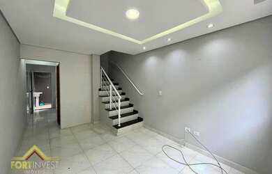 Imagem: A casa em condomínio possui 2 Dormitórios, 2 Banheiros, 1