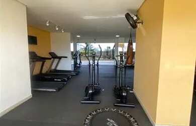 Imagem 8: APARTAMENTO RESORT MIRIM. Piscina, Churrasqueira, VarandaeVista para o...