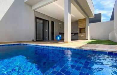 Imagem: A casa em condomínio possui 3 Dormitórios, 5 Banheiros, 4