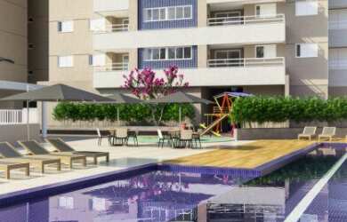 Imagem: O apartamento possui 2 Dormitórios, 2 Banheiros, 1 Vaga na