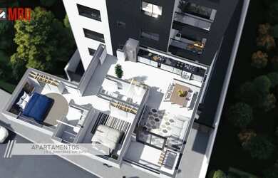 Imagem 16: Residencial Vivant, apartamento de 2 dormitórios, com sacada churrasqueira...