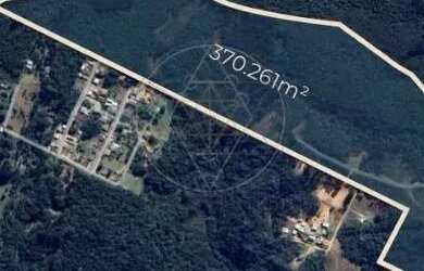 Imagem: O terreno possui 370.261m² de Área e está localizado em