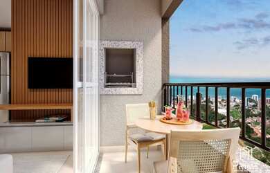 Imagem: O apartamento possui 2 Dormitórios, 2 Banheiros, 1 Vaga na