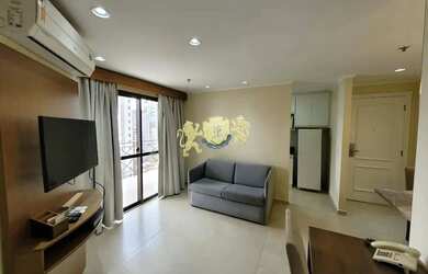 Imagem: O studio possui 2 Dormitórios, 1 Banheiro, 1 Vaga na garagem