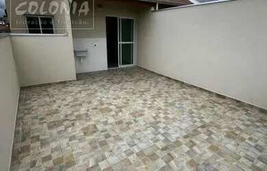 Imagem: O apartamento na cobertura possui 3 Dormitórios, 2 Banheiros