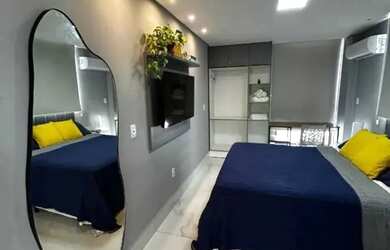 Imagem: O studio possui 1 Dormitório, 1 Banheiro, 26m² de Área, Imóvel