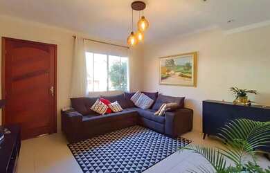 Imagem: A casa em condomínio possui 2 Dormitórios, 2 Banheiros, 2