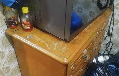 Imagem: A casa possui 1 Dormitório, 1 Banheiro, 1 Vaga na garagem