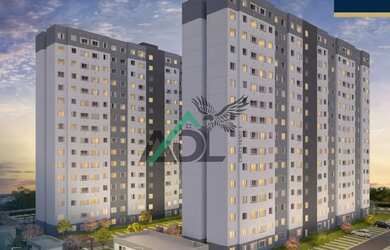 Imagem: O apartamento possui 2 Dormitórios, 1 Banheiro, 1 Vaga na garagem