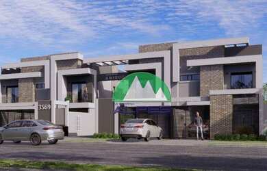 Imagem: A casa possui 3 Dormitórios, 3 Banheiros, 3 Vagas na garagem