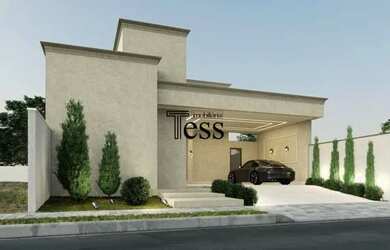 Imagem: A casa em condomínio possui 3 Dormitórios, 3 Banheiros, 4