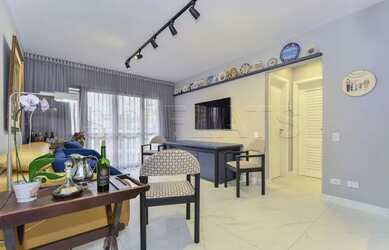 Imagem: O studio possui 2 Dormitórios, 1 Banheiro, 1 Vaga na garagem