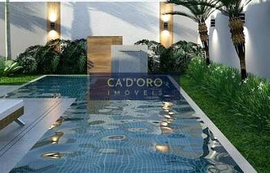 Imagem: A casa em condomínio possui 2 Dormitórios, 3 Banheiros, 2