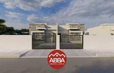 Imagem: A casa possui 2 Dormitórios, 1 Banheiro, 1 Vaga na garagem