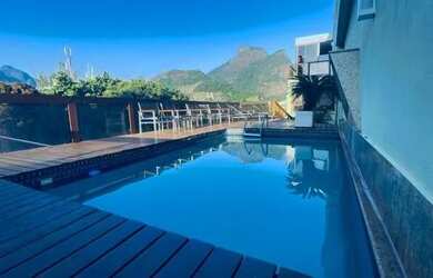 Imagem: O apartamento na cobertura possui 5 Dormitórios, 5 Banheiros