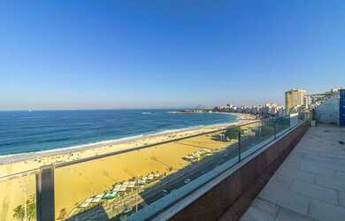 Imagem: O apartamento na cobertura possui 4 Dormitórios, 5 Banheiros