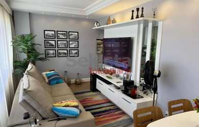 Imagem: O apartamento na cobertura possui 2 Dormitórios, 2 Banheiros