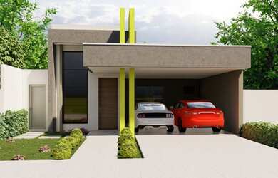 Imagem: A casa em condomínio possui 3 Dormitórios, 4 Banheiros, 2