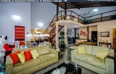 Imagem: A casa em condomínio possui 4 Dormitórios, 4 Banheiros, 2