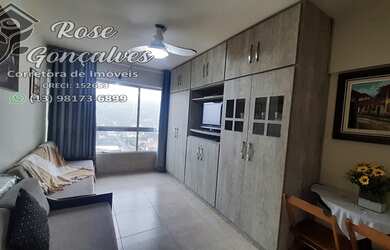 Imagem: A kitnet possui 1 Dormitório, 1 Banheiro, 30m² de Área e