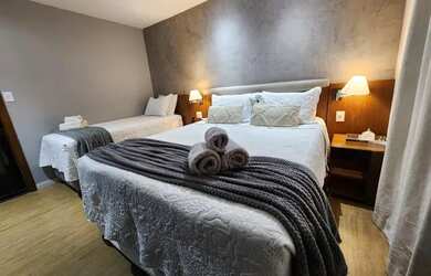 Imagem: O studio possui 1 Dormitório, 1 Banheiro, 1 Vaga na garagem