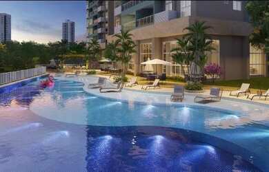 Imagem: O apartamento possui 3 Dormitórios, 1 Banheiro, 1 Vaga na garagem