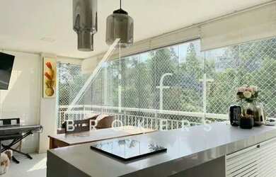 Imagem: O apartamento para alugar possui 3 Dormitórios, 5 Banheiros