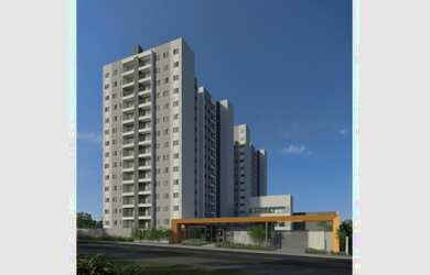 Imagem: O apartamento possui 2 Dormitórios, 1 Banheiro, 1 Vaga na garagem