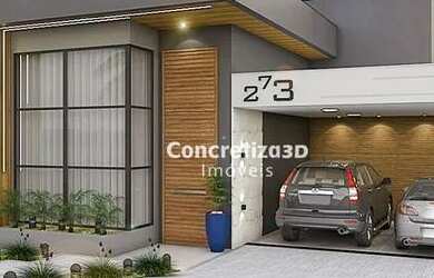 Imagem: A casa em condomínio possui 3 Dormitórios, 5 Banheiros, 4