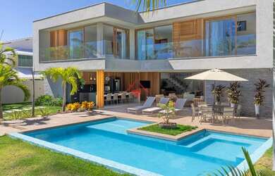 Imagem: Casa luxo a 80 m da praia para aluguel temporada Guarajuba