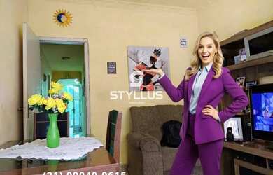 Imagem: A casa possui 3 Dormitórios, 2 Banheiros, 1 Vaga na garagem