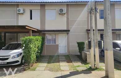 Imagem: A casa em condomínio possui 2 Dormitórios, 2 Banheiros, 1