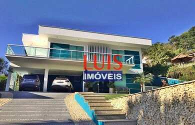 Imagem: A casa em condomínio possui 4 Dormitórios, 5 Banheiros, 5